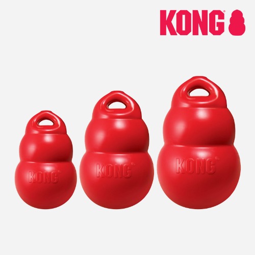 콩(KONG) 바운저 중 대 특대 장난감 분리불안교정 콩토이