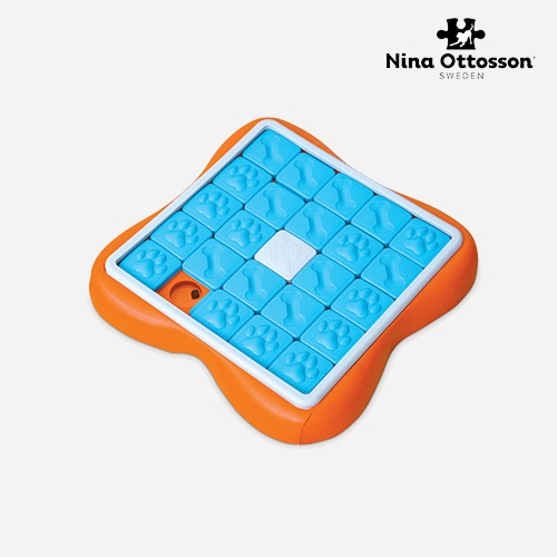 니나오토슨 챌린지 슬라이더 3단계 노즈워크 지능개발 분리불안 간식 먹이 퍼즐 강아지 장난감