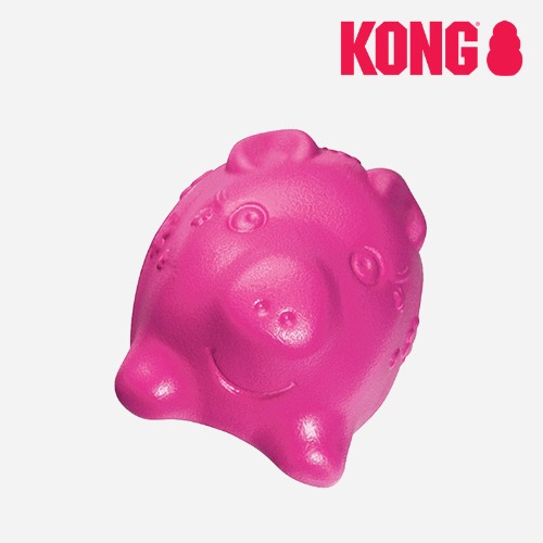 콩 KONG 터프앤라이트 돼지 강아지 삑삑이 수륙양용 장난감 콩토이