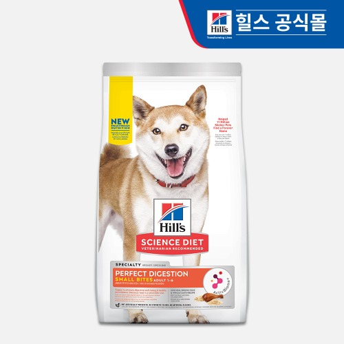 힐스 독 사이언스다이어트 강아지 사료  다이제스쳔 어덜트 1+ 스몰바이트 치킨 5.4kg  건식사료